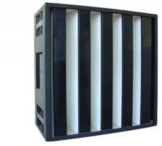 High Efficiency V Bank HEPA Air Filter ABS Plastic for Mushroom
